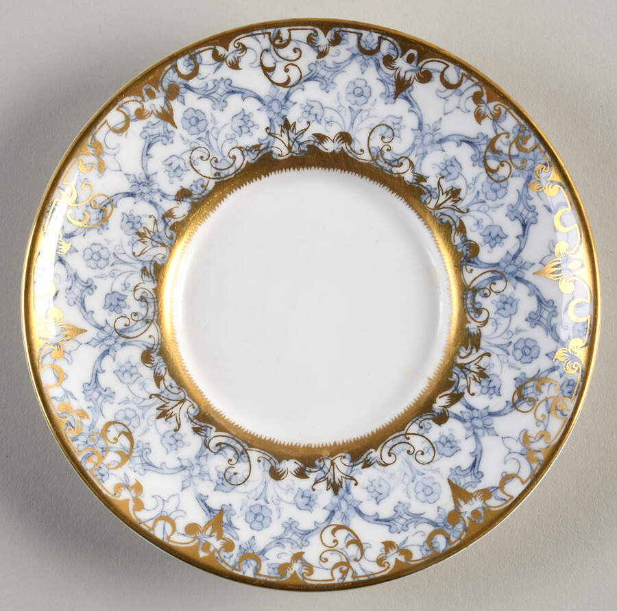 Aragon Saucer for Flat Demitasse Cup by Royal Worcester-1