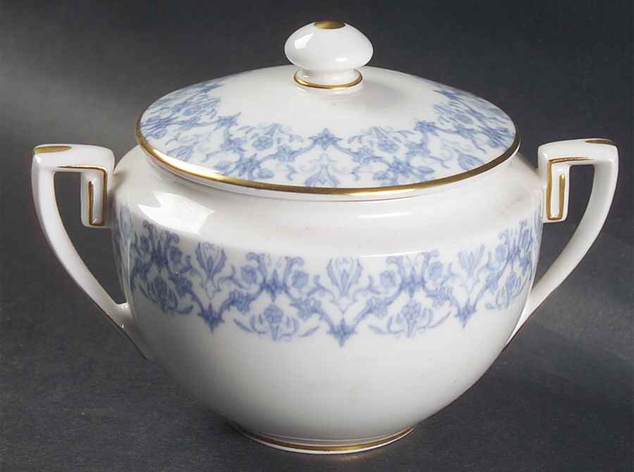 Aragon Sugar Bowl & Lid by Royal Worcester-1
