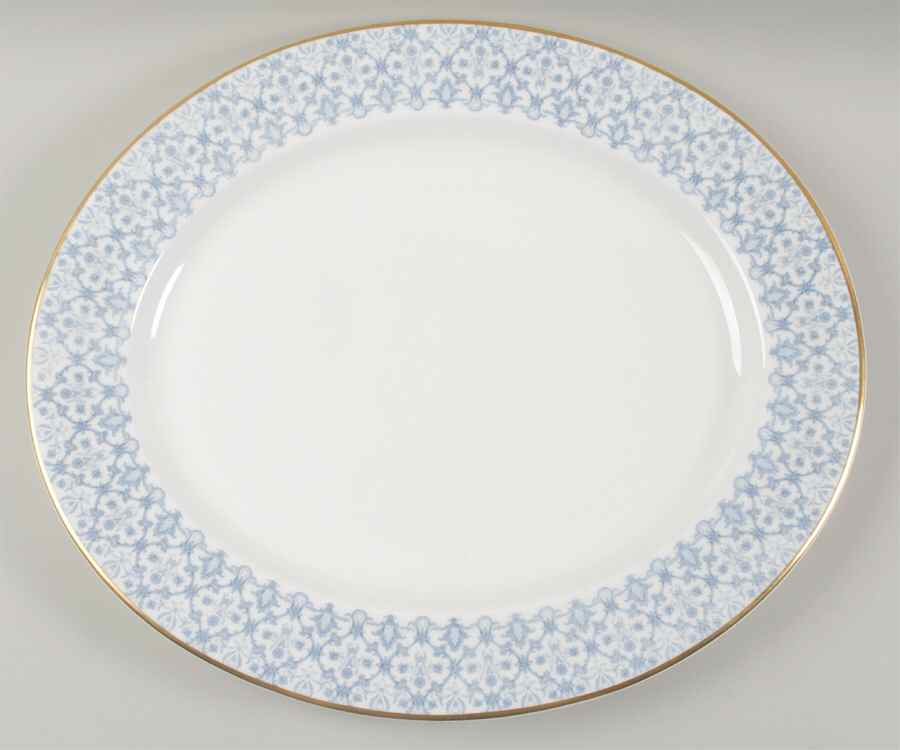 Aragon 17" Oval Serving Platter by Royal Worcester-1