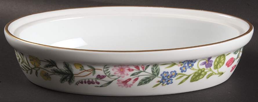 Arcadia 1 Qt Oval Oven To Table Covered Casserole No Lid by Royal Worcester-1