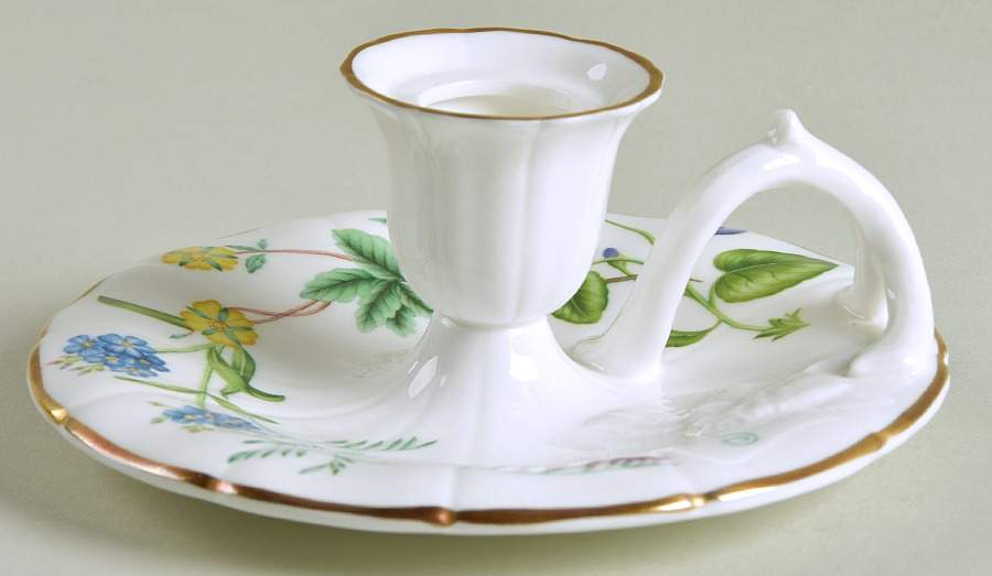 Arcadia Handled Candleholder by Royal Worcester-1