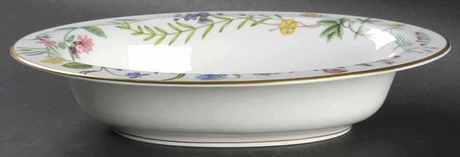 Arcadia 10" Oval Vegetable Bowl by Royal Worcester-1