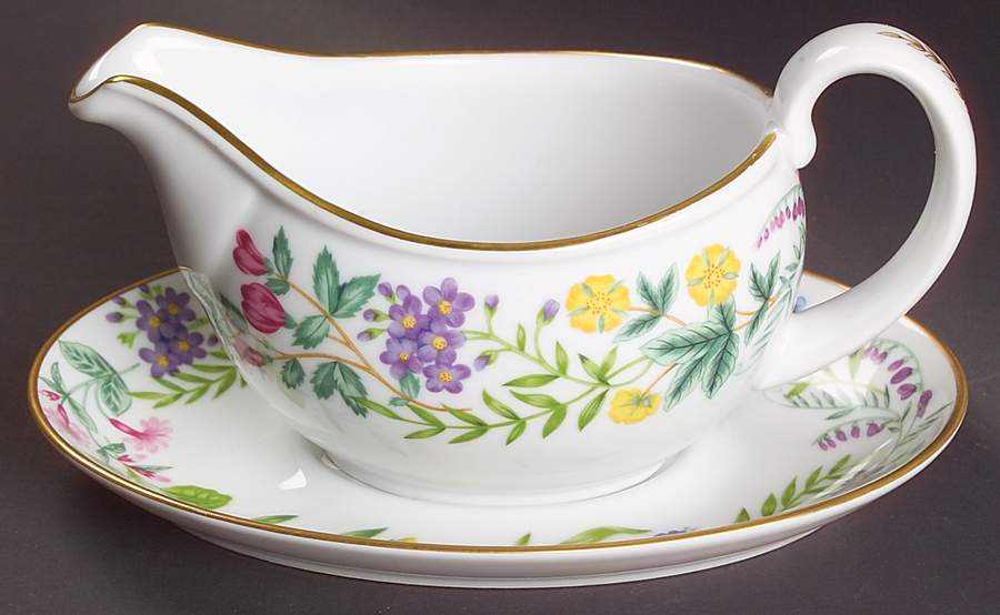 Arcadia Oven-To-Table Sauce Boat & Underplate by Royal Worcester-1