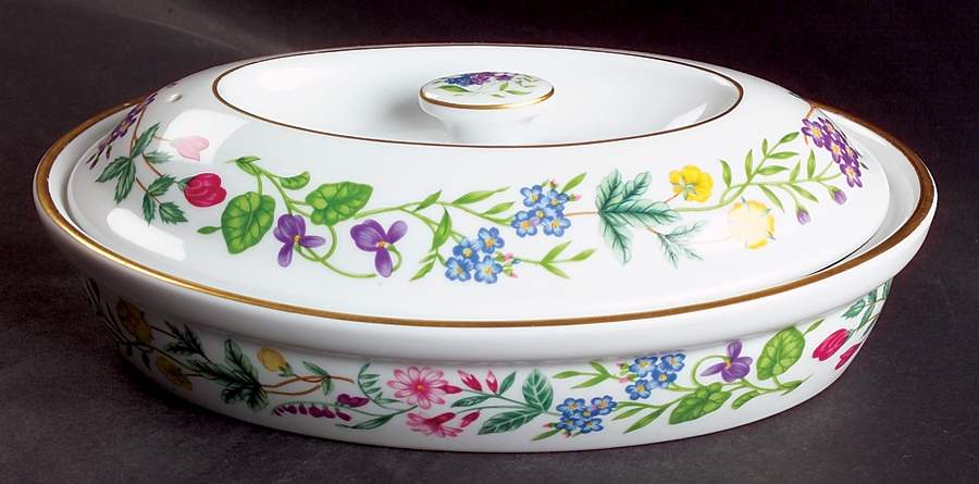 Arcadia Lid for 1 Qt Oval Oven To Table Covered Casserole by Royal Worcester-1