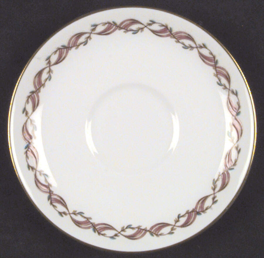 Ariel Saucer for Footed Cup by Royal Worcester-1