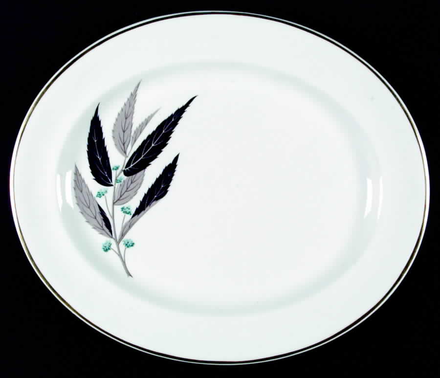 Arrowhead 13" Oval Serving Platter by Royal Worcester-1