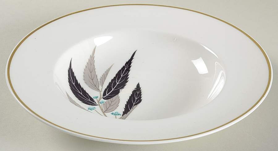 Arrowhead Rim Soup Bowl by Royal Worcester-1