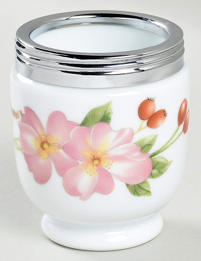 Ashford (Red Trim) King Size Egg Coddler No Lid by Royal Worcester-1