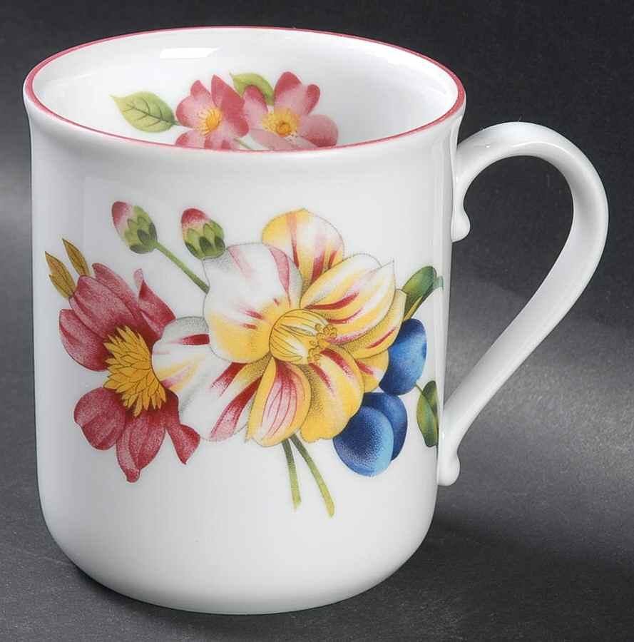 Ashford (Red Trim) Mug by Royal Worcester-1