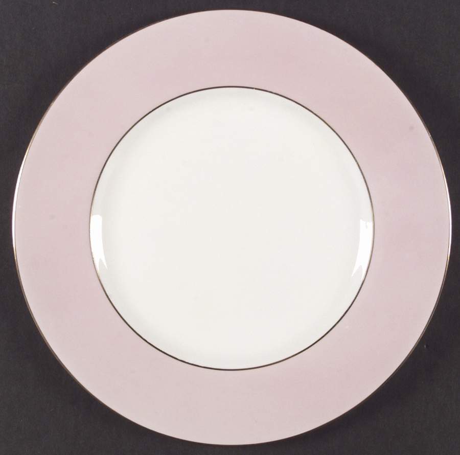 Asprey Pink Dinner Plate by Royal Worcester-1