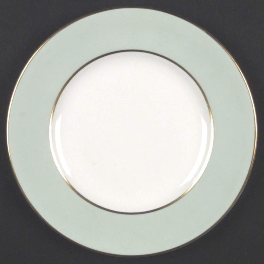 Asprey Pale Green Salad Plate by Royal Worcester-1