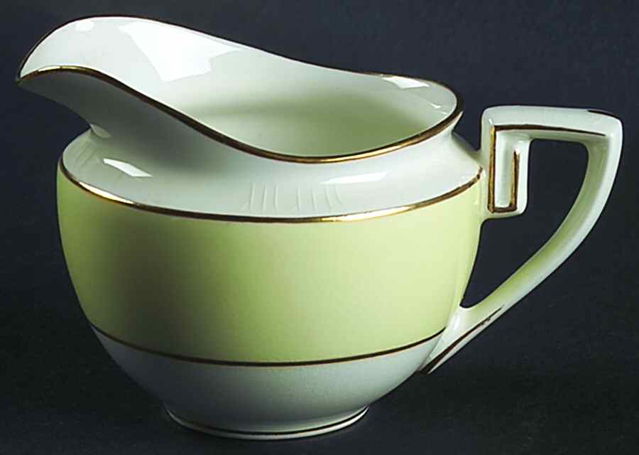 Asprey Yellow Creamer by Royal Worcester-1