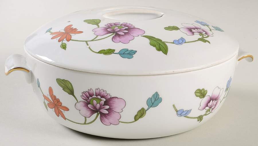 Astley (Oven To Table) Round Covered Vegetable by Royal Worcester-1