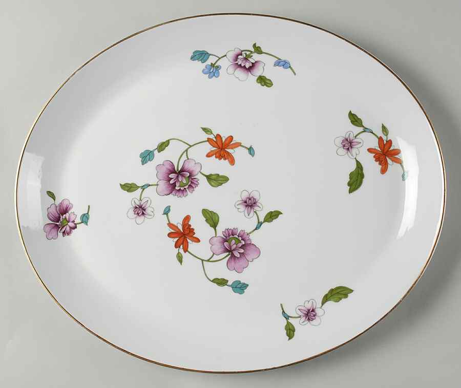 Astley (Oven To Table) 14" Oval Serving Platter by Royal Worcester-1