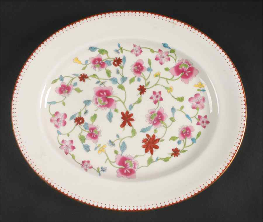 Astley (Bone) 13" Oval Serving Platter by Royal Worcester-1