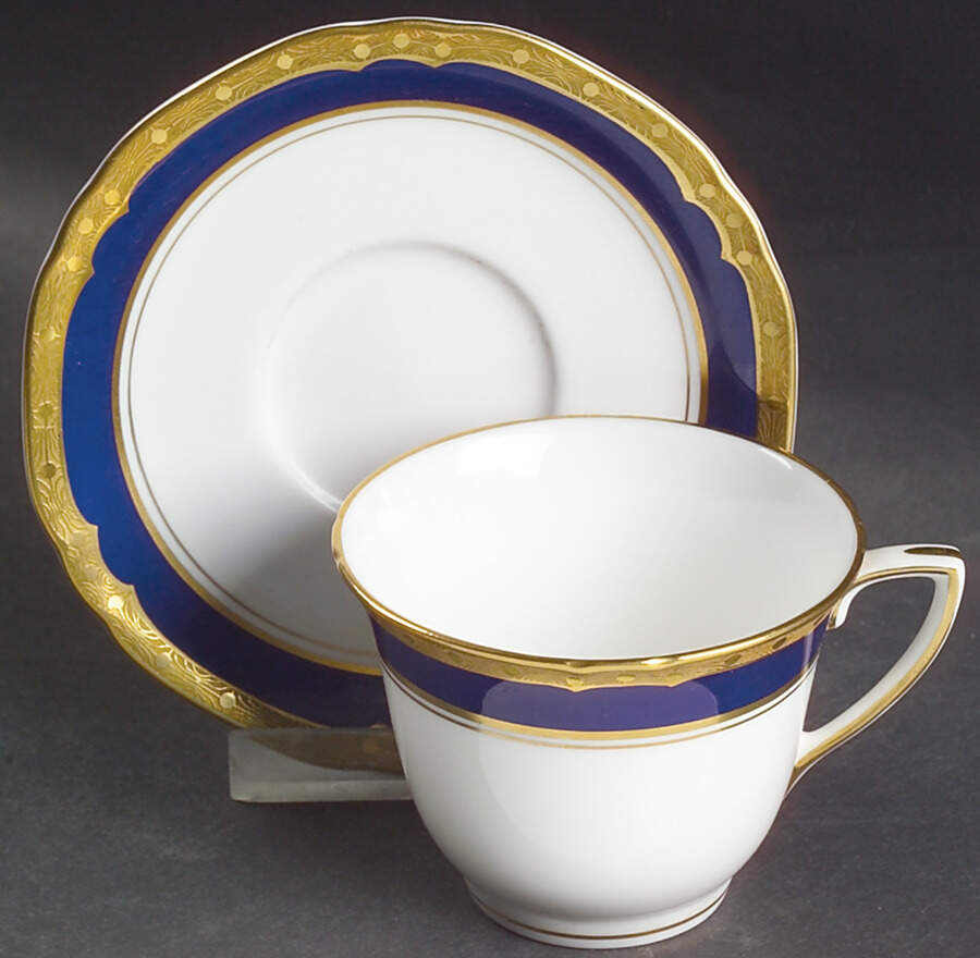 Aston Footed Demitasse Cup & Saucer Set by Royal Worcester-1