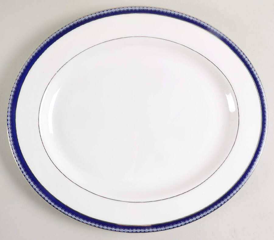 Avalon Firenze 13" Oval Serving Platter by Royal Worcester-1