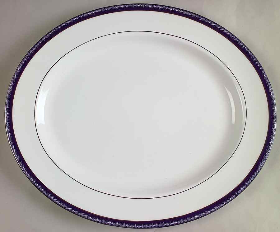 Avalon Firenze 15" Oval Serving Platter by Royal Worcester-1
