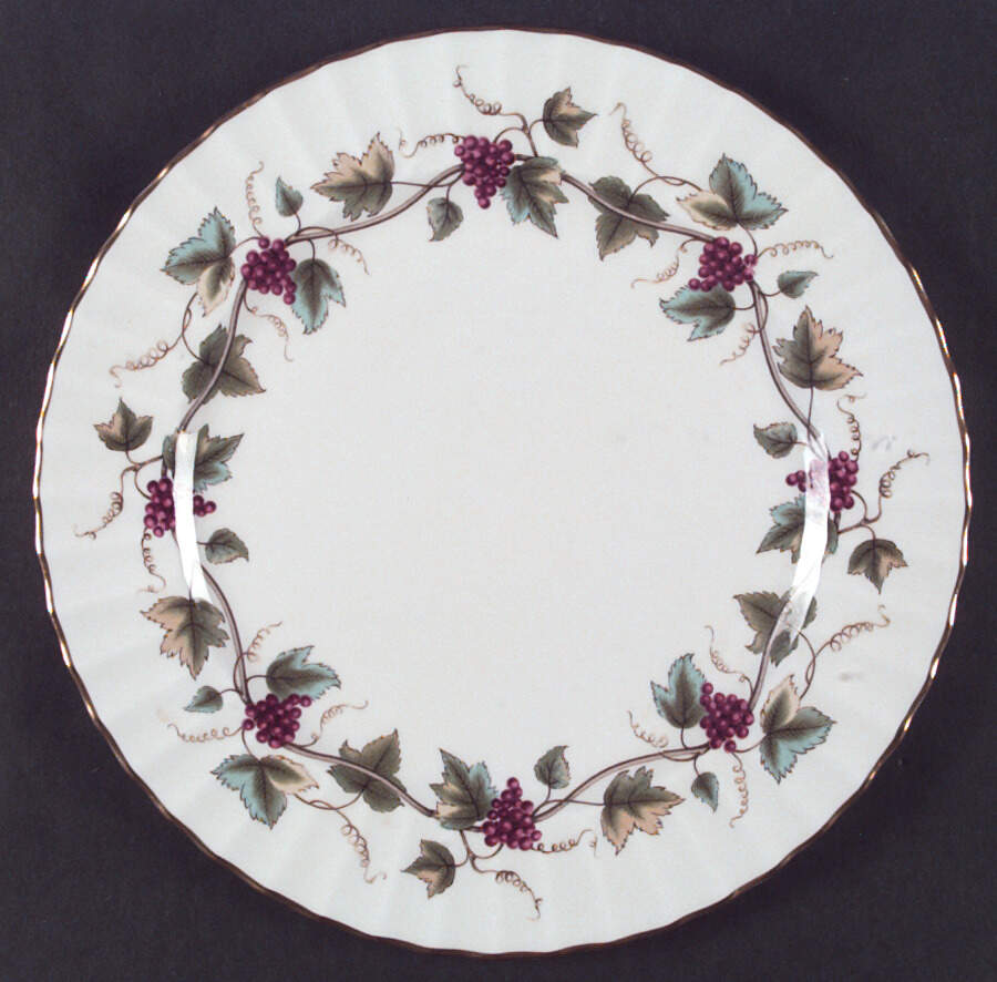 Bacchanal (Cream Background) Dinner Plate by Royal Worcester-1