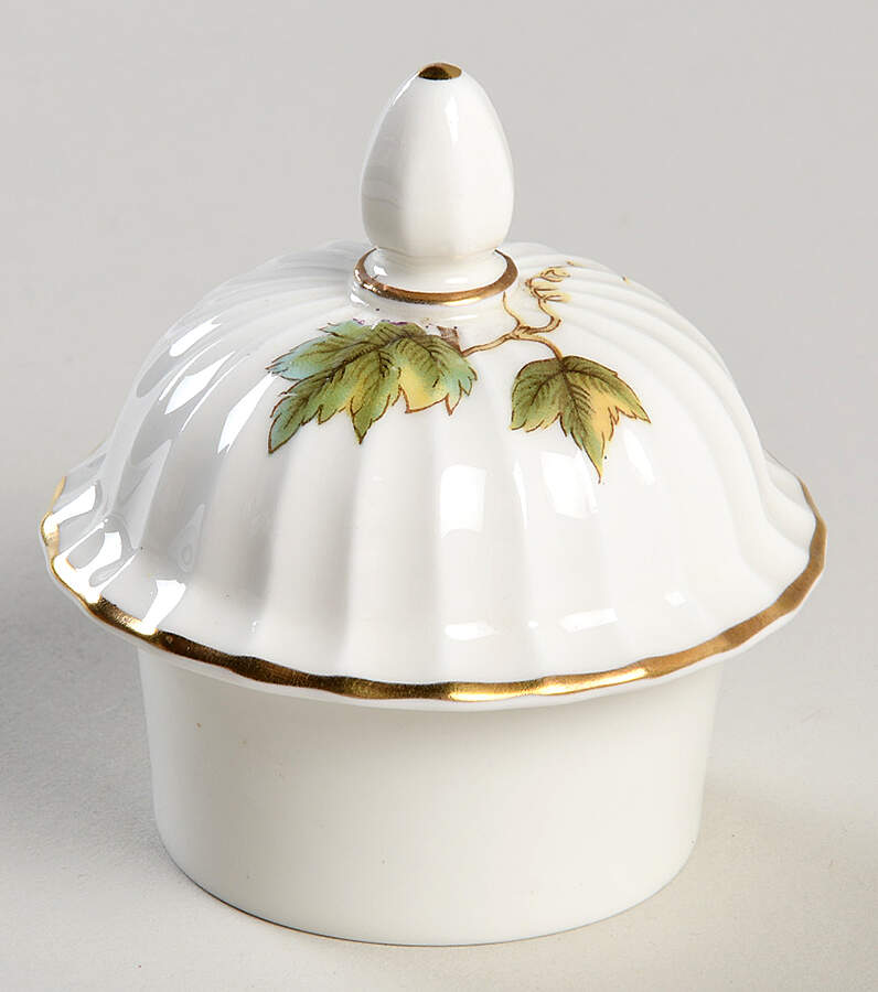 Bacchanal (Cream Background) Lid for Small Coffee Pot by Royal Worcester-1