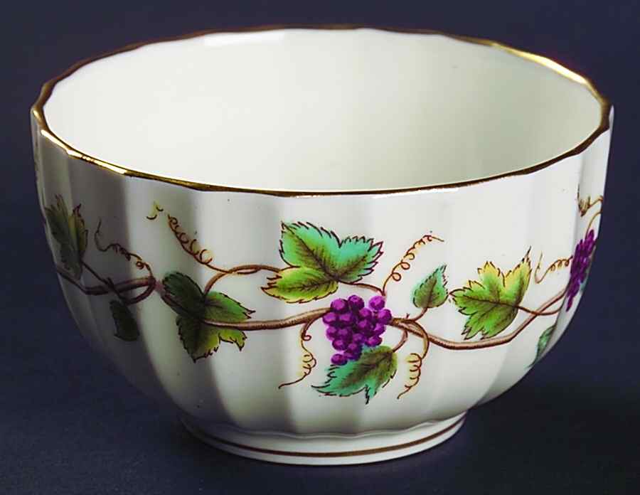Bacchanal (Cream Background) Mini Open Sugar Bowl by Royal Worcester-1