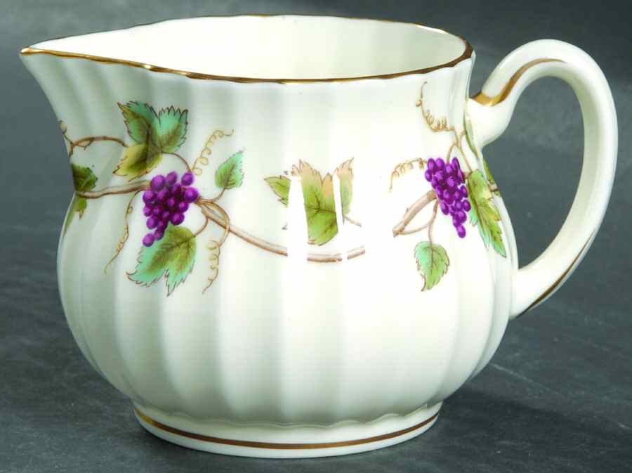 Bacchanal (Cream Background) Creamer by Royal Worcester-1