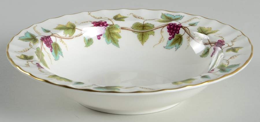 Bacchanal (Cream Background) Rim Cereal Bowl by Royal Worcester-1