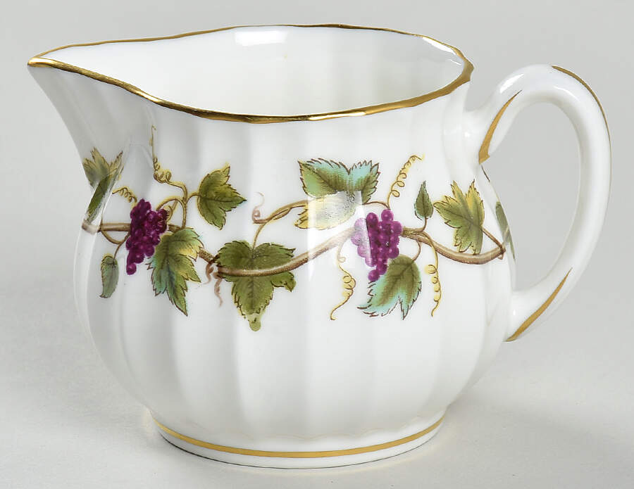 Bacchanal (White Background) Mini Creamer by Royal Worcester-1