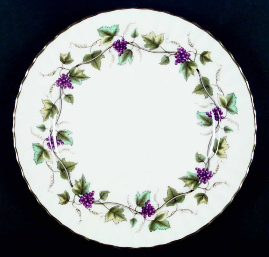 Bacchanal (White Background) Dinner Plate by Royal Worcester-1