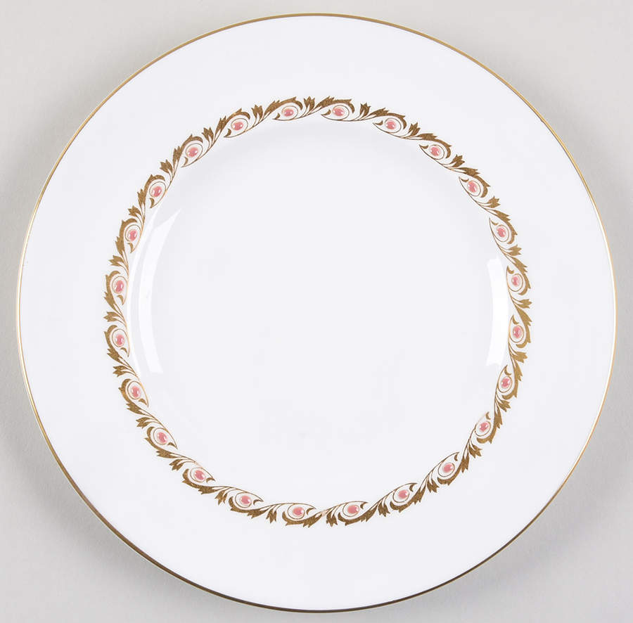 Baguette Coral Salad Plate by Royal Worcester-1