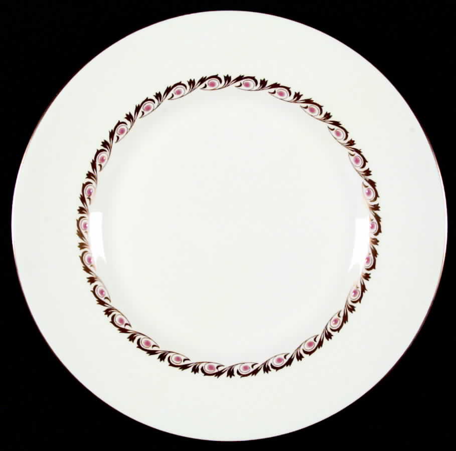 Baguette Coral Dinner Plate by Royal Worcester-1