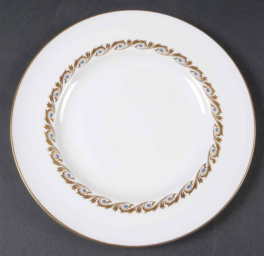 Baguette Royal Blue Luncheon Plate by Royal Worcester-1