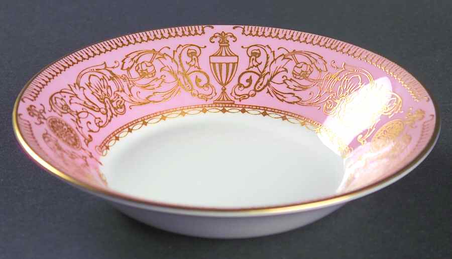 Balmoral Pink Fruit/Dessert (Sauce) Bowl by Royal Worcester-1