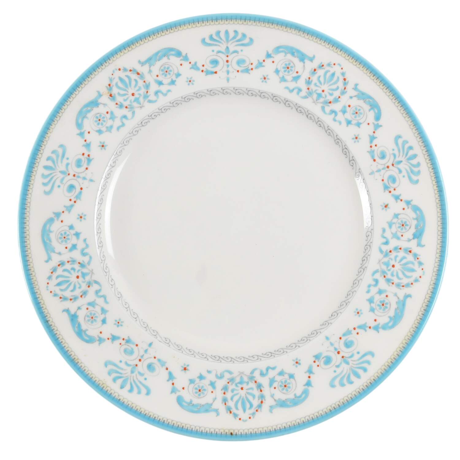 Beauchamp Blue Luncheon Plate by Royal Worcester-1