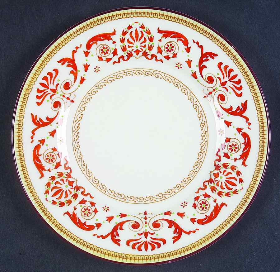 Beauchamp Brown Bread & Butter Plate by Royal Worcester-1
