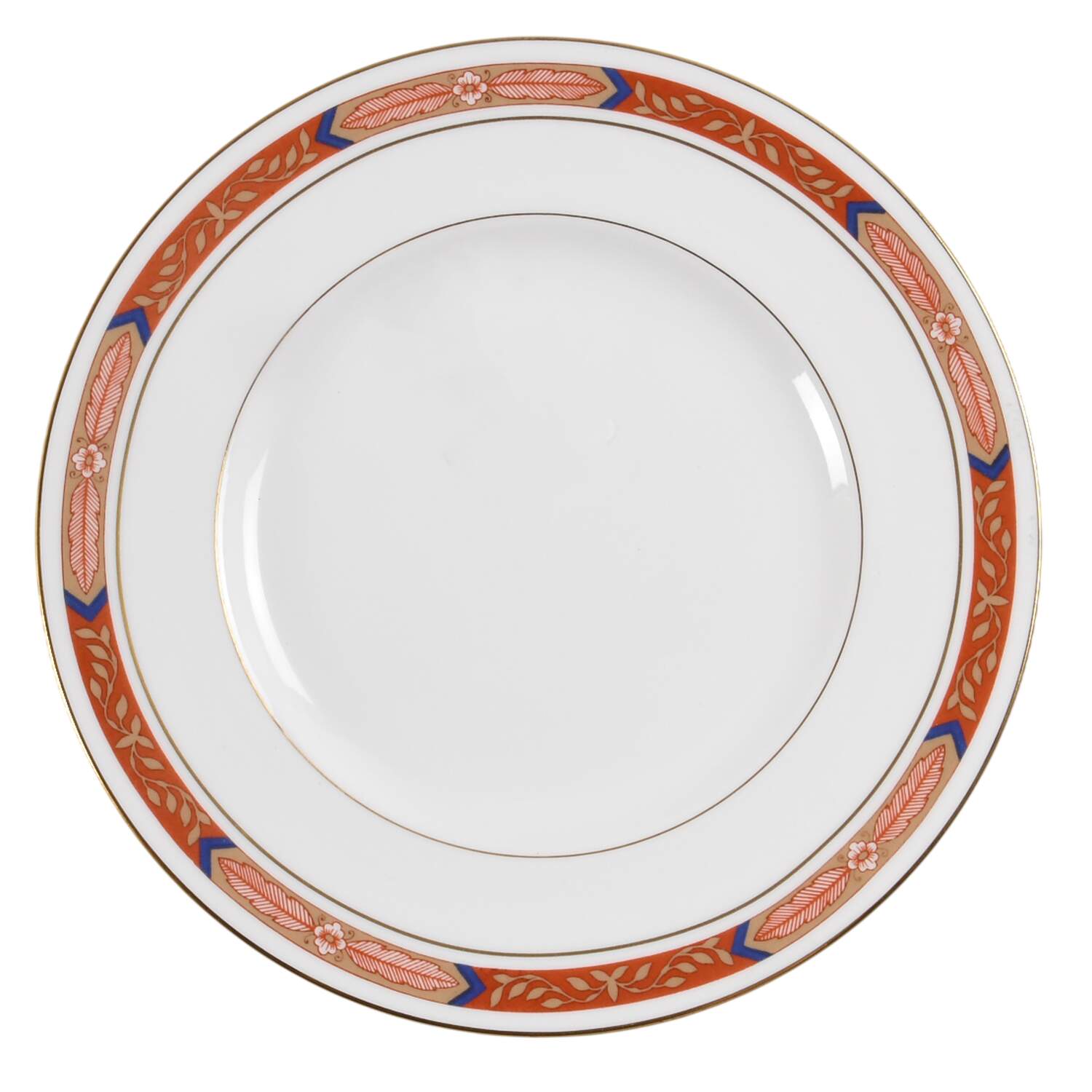Beaufort Rust Red Salad Plate by Royal Worcester-1
