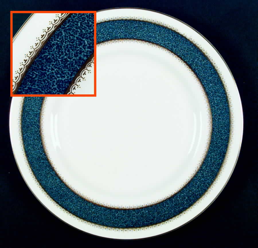 Belvoir Blue Dinner Plate by Royal Worcester-1