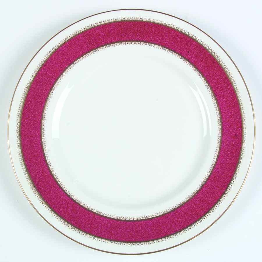 Belvoir Red Dinner Plate by Royal Worcester-1