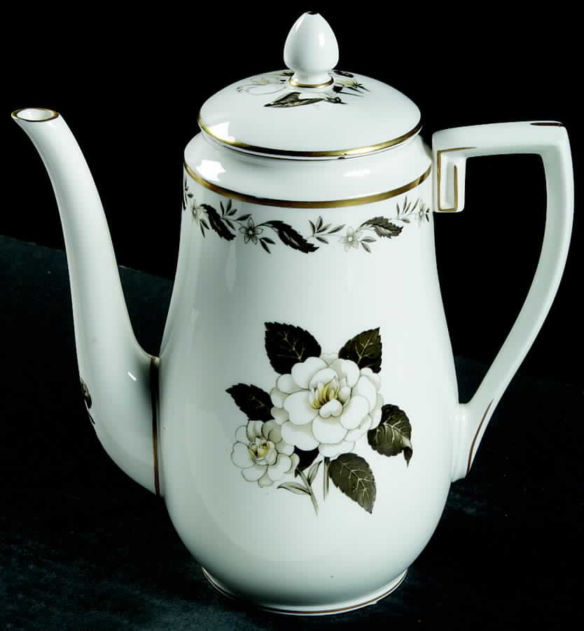 Bernina Coffee Pot & Lid by Royal Worcester-1