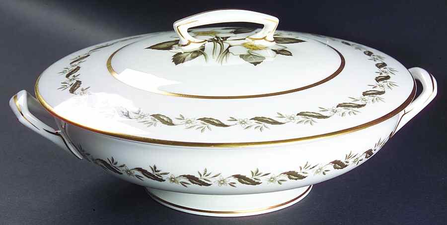 Bernina Round Covered Vegetable by Royal Worcester-1