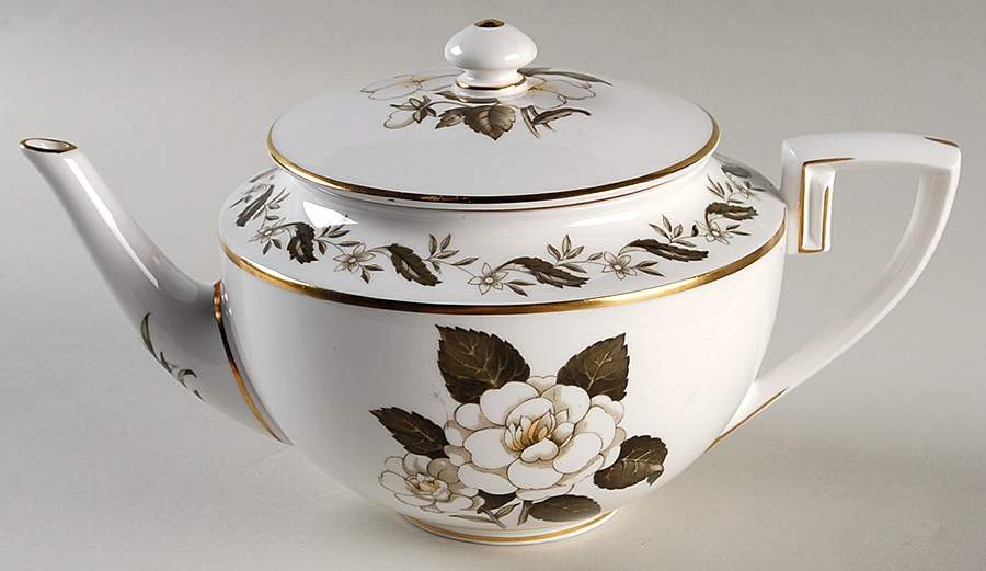 Bernina Teapot & Lid by Royal Worcester-1