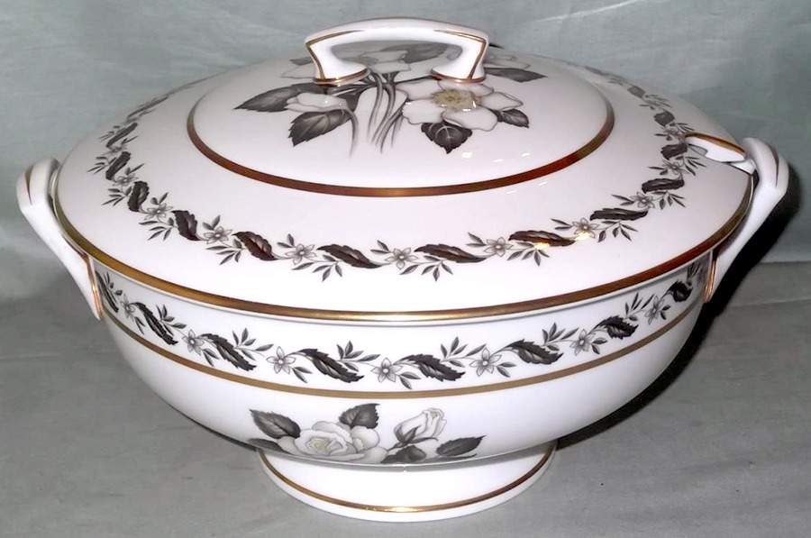 Bernina Tureen &  Lid by Royal Worcester-1