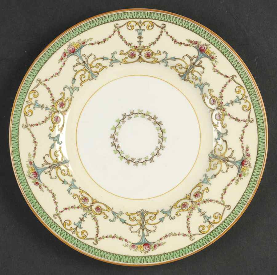Bessborough Green Salad Plate by Royal Worcester-1