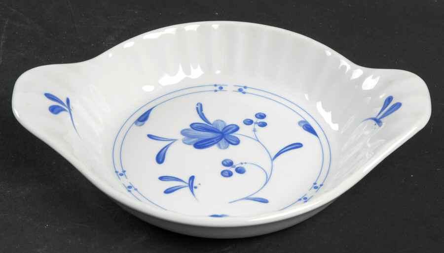 Blue Bow 7" Augratin by Royal Worcester-1