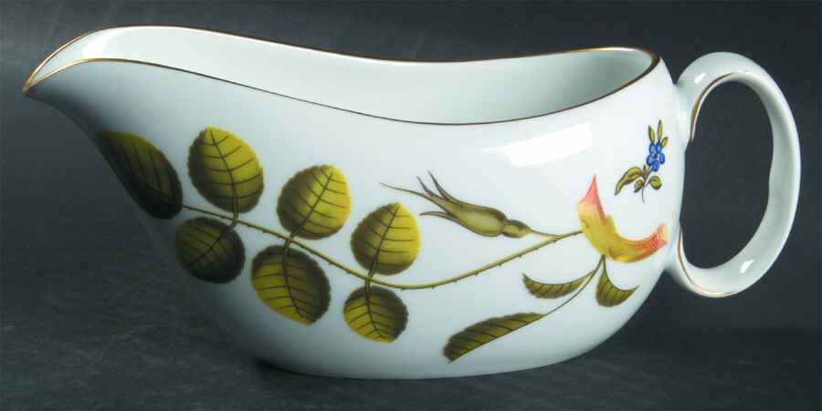 Blind Earl (No Raised Design) Gravy Boat by Royal Worcester-1