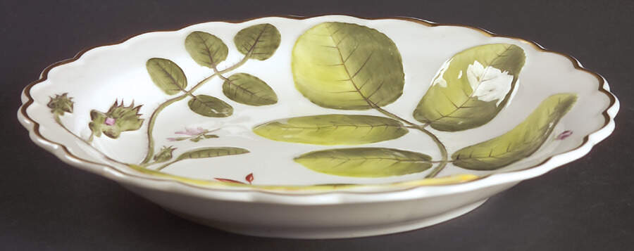 Blind Earl (Raised, Multicolored) Large Rim Soup Bowl by Royal Worcester-1