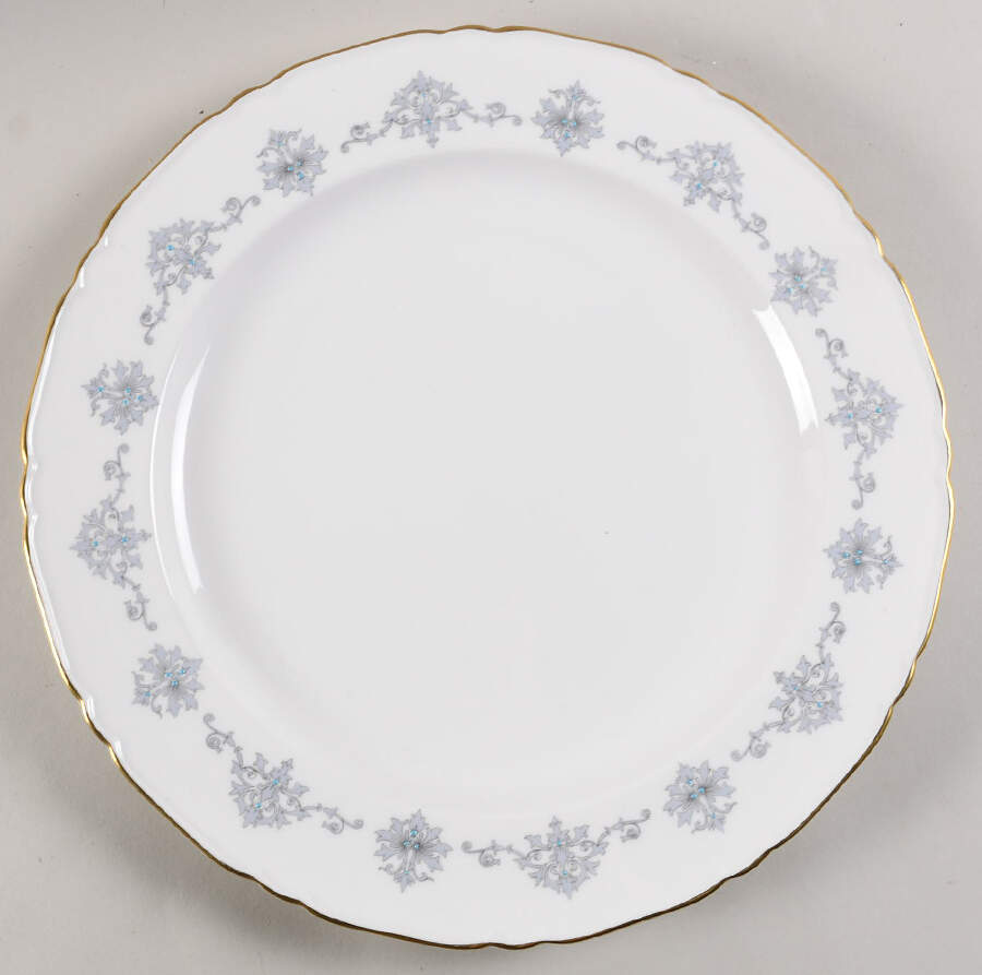 Blue Medallion 12" Chop Plate (Round Platter) by Royal Worcester-1