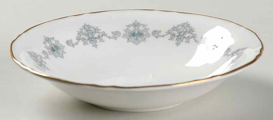 Blue Medallion Fruit/Dessert (Sauce) Bowl by Royal Worcester-1
