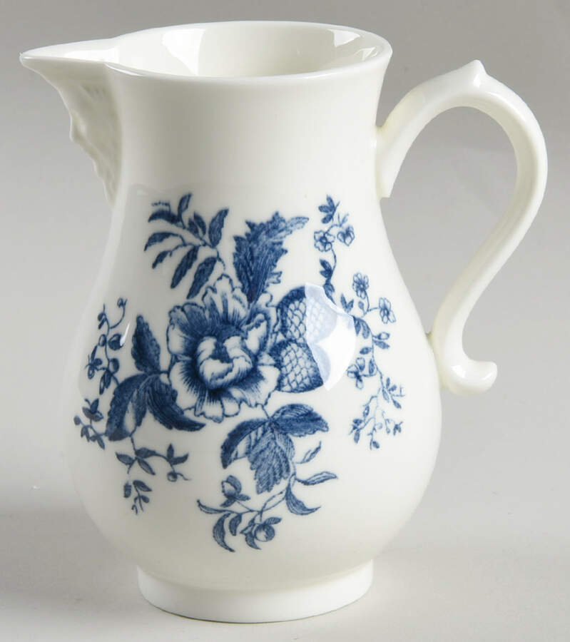 Blue Sprays (White) 12 Oz Jug by Royal Worcester-1