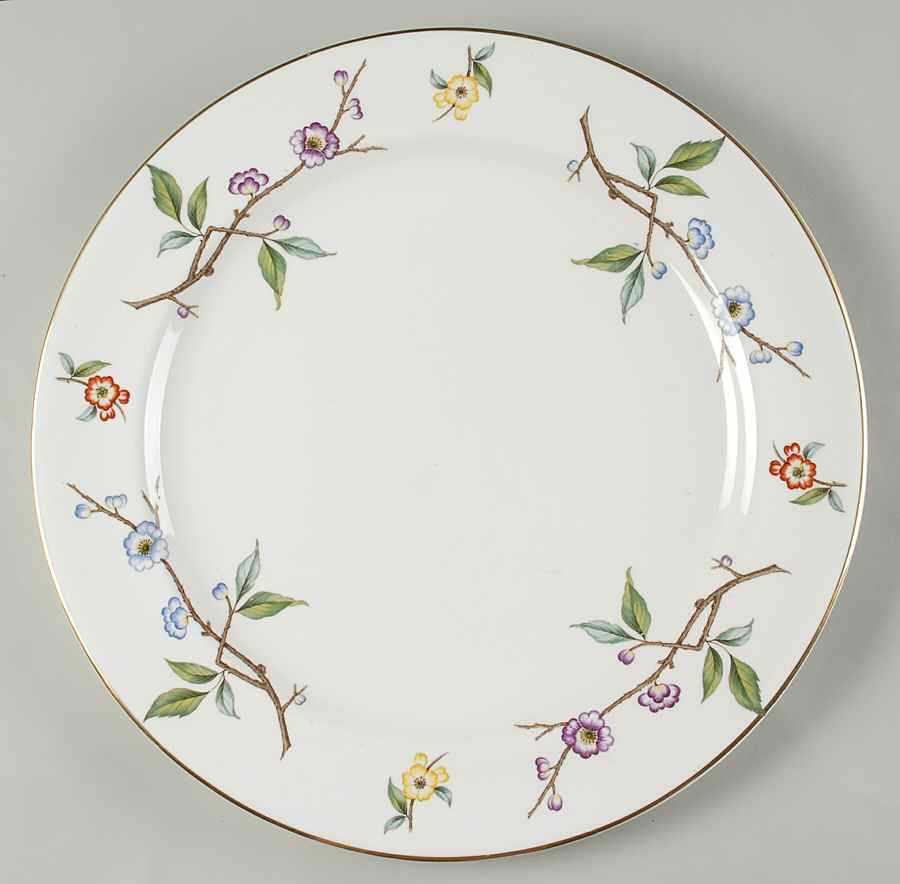 Blossom Time 14" Chop Plate (Round Platter) by Royal Worcester-1